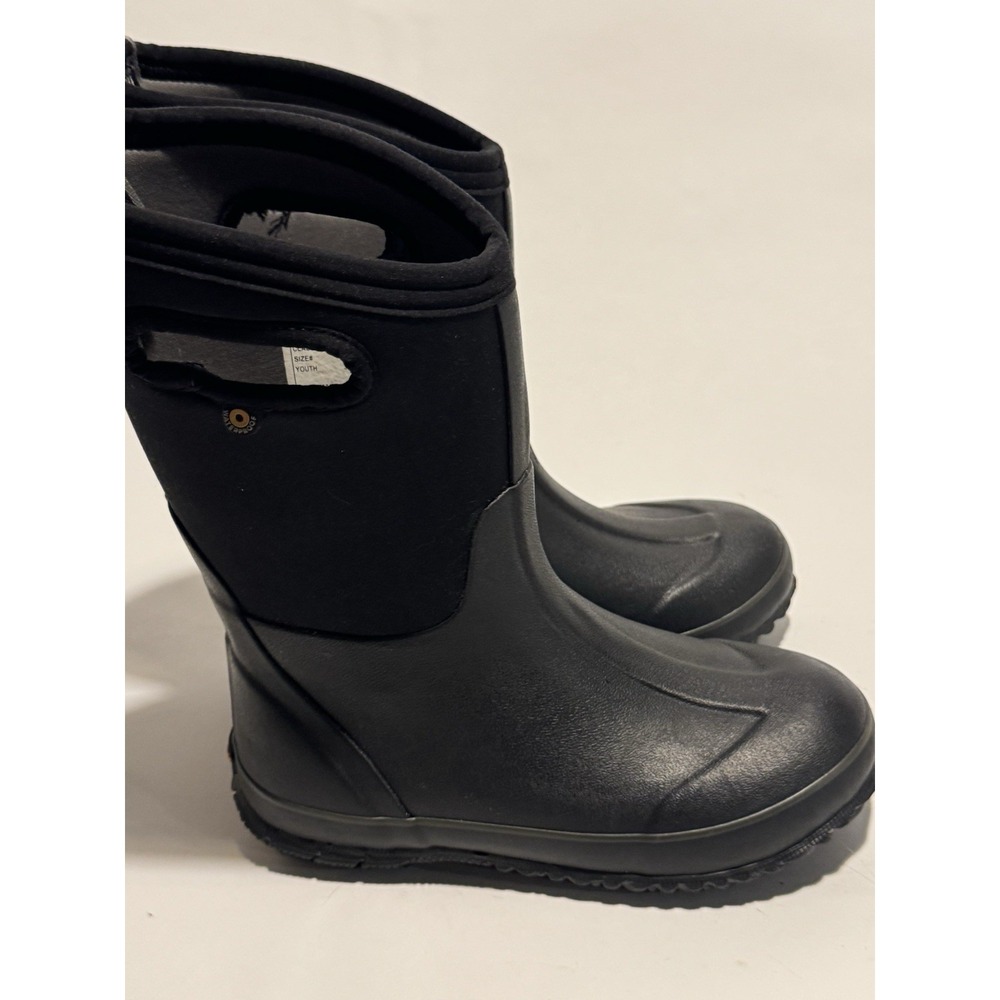 Bogs Youth York Classic Boot in Black 3